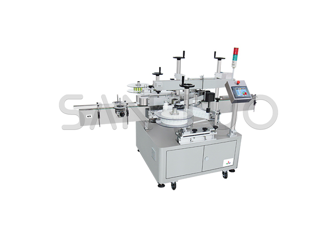 Double side labeling machine