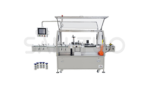 High-speed wiring rotary labeling machine