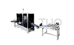 Vertical high-speed linear lamp inspection labeling machine